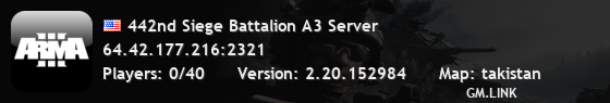 442nd Siege Battalion A3 Server