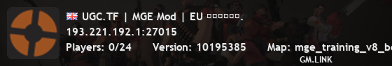 UGC.TF | MGE Mod | EU ██████.