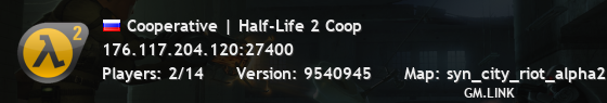 Cooperative | Half-Life 2 Coop
