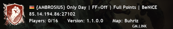 {AMBROSIUS} Only Day | FF=Off | Full Points | BeNiCE