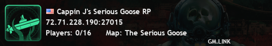 Cappin J's Serious Goose RP