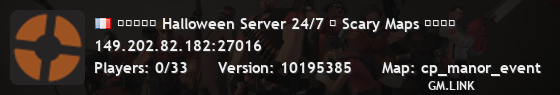 █████ Halloween Server 24/7 █ Scary Maps ███�