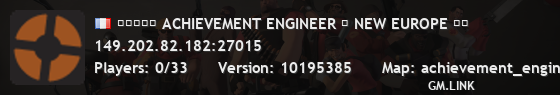 █████ ACHIEVEMENT ENGINEER █ NEW EUROPE ██