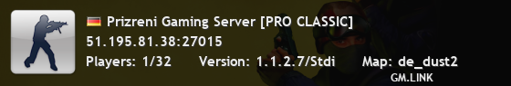 Prizreni Gaming Server [PRO CLASSIC]