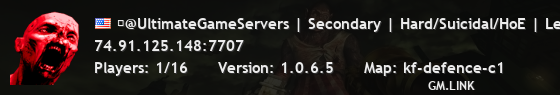 Ѐ@UltimateGameServers | Secondary | Hard/Suicidal/HoE | Level