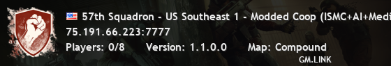 57th Squadron - US Southeast 1 - Modded Coop (ISMC+AI+Medicon)