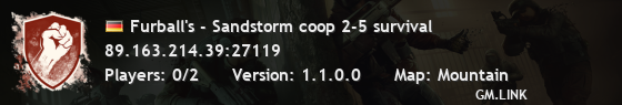 Furball's - Sandstorm coop 2-5 survival