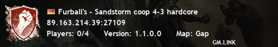 Furball's - Sandstorm coop 4-3 hardcore