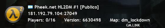 Pheek.net HL2DM #1 [Publico]