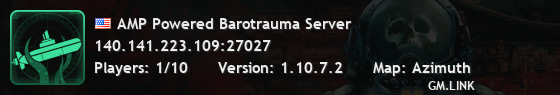 AMP Powered Barotrauma Server