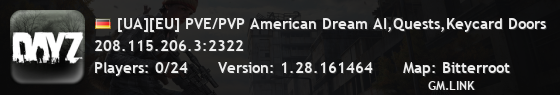 [UA][EU] PVE/PVP American Dream AI,Quests,Keycard Doors