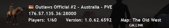 Outlaws Official #2 - Australia - PVE