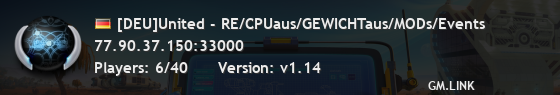 [DEU]United - RE/CPUaus/GEWICHTaus/MODs/Events