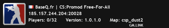BaseQ.fr | CS:Promod Free-For-All
