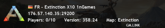 FR - Extinction X10 1nGames