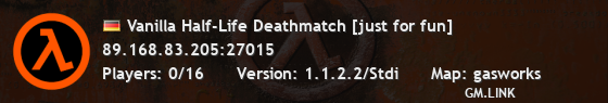 Vanilla Half-Life Deathmatch [just for fun]