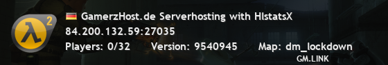 GamerzHost.de Serverhosting with HlstatsX