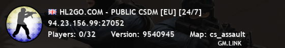 HL2GO.COM - PUBLIC CSDM [EU] [24/7]