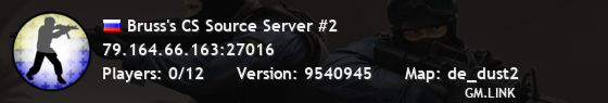 Bruss's CS Source Server #2