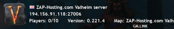 ZAP-Hosting.com Valheim server