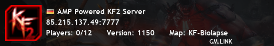 AMP Powered KF2 Server