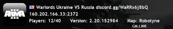 Warlords Ukraine VS Russia discord.gg/WaRRx6j8bQ
