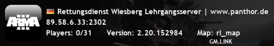 Rettungsdienst Wiesberg Lehrgangsserver | www.panthor.de
