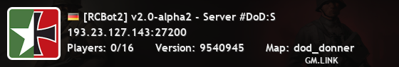 [RCBot2] v2.0-alpha2 - Server #DoD:S