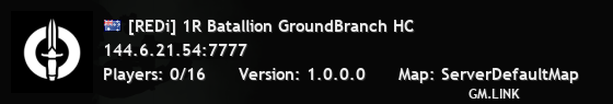 [REDi] 1R Batallion GroundBranch HC