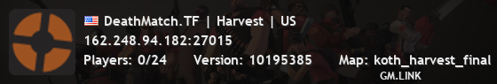 DeathMatch.TF | Harvest | US