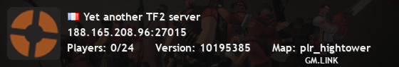 Yet another TF2 server