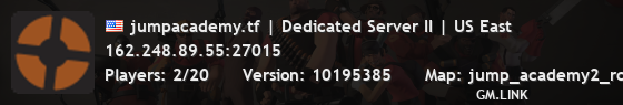 jumpacademy.tf | Dedicated Server II | US East