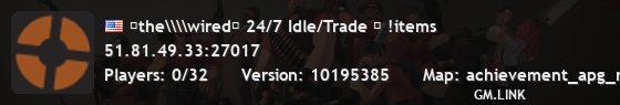 ╢the\\\\wired╟ 24/7 Idle/Trade ☼ !items