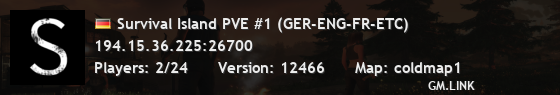 Survival Island PVE #1 (GER-ENG-FR-ETC)