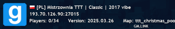 [PL] Mistrzownia TTT | Classic | 2017 vibe