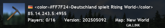 <color=#FF7F24>Deutschland spielt Rising World</color>