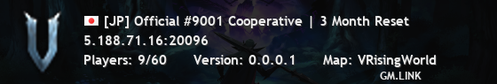 [JP] Official #9001 Cooperative | 3 Month Reset