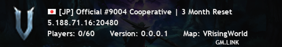 [JP] Official #9004 Cooperative | 3 Month Reset