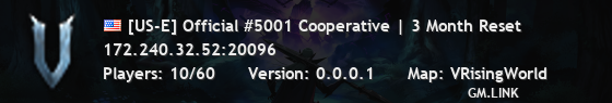 [US-E] Official #5001 Cooperative | 3 Month Reset