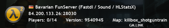 Bavarian FunServer (Fastdl / Sound / HLStatsX)