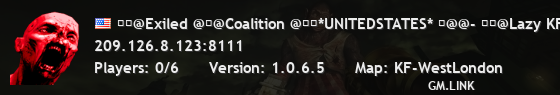 ��@Exiled @�@Coalition @��*UNITEDSTATES* �@@- ��@Lazy KF/K