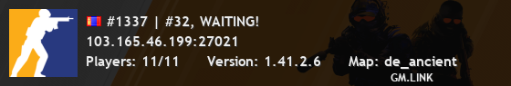 #1337 | #32, WAITING!