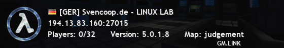 [GER] Svencoop.de - LINUX LAB
