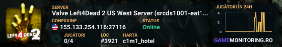 Valve Left4Dead 2 US West Server (srcds1001-eat1.117.102)