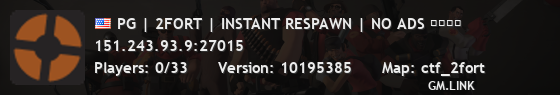 PG | 2FORT | INSTANT RESPAWN | NO ADS ████