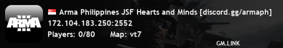 Arma Philippines JSF Hearts and Minds [discord.gg/armaph]