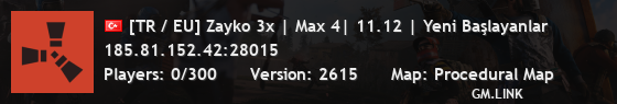 [TR / EU] Zayko 3x | Max 4| 11.12 | Yeni Başlayanlar
