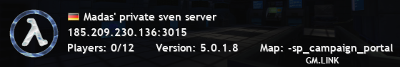 Madas' private sven server