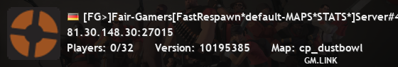[FG>]Fair-Gamers[FastRespawn*default-MAPS*STATS*]Server#4
