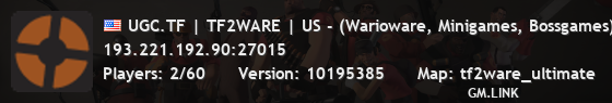 UGC.TF | TF2WARE | US - (Warioware, Minigames, Bossgames)